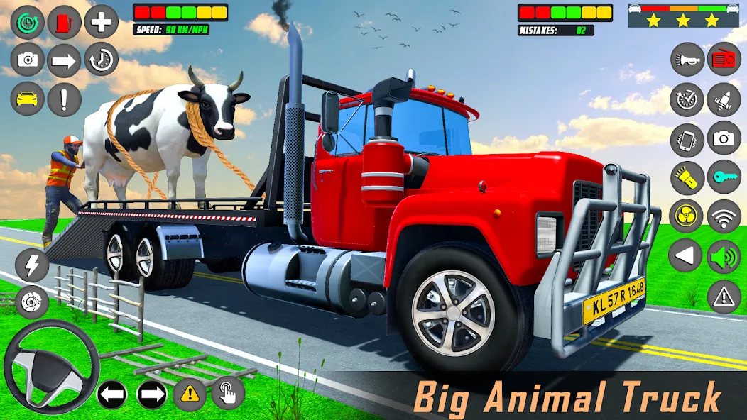 Взлом Animal Transport Driving Games (Домашний перевоз игры)  [МОД Menu] — стабильная версия apk на Андроид screen 1