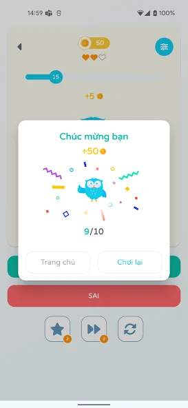 Взлом Chọn Đúng Sai  [МОД Бесконечные монеты] — последняя версия apk на Андроид screen 3