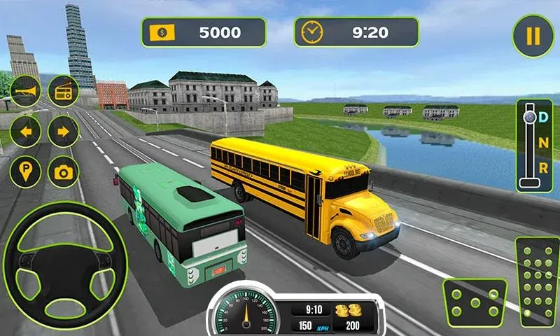 Взлом School Bus Driving Game  [МОД Unlimited Money] — стабильная версия apk на Андроид screen 2