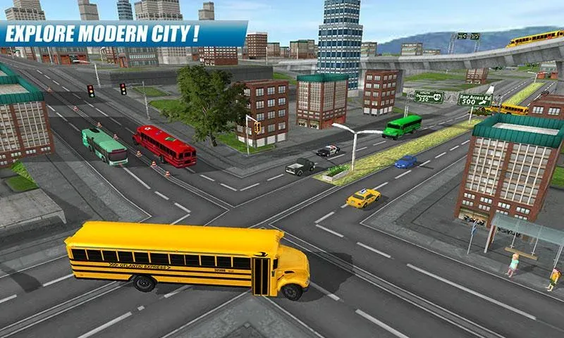 Взлом School Bus Driving Game  [МОД Unlimited Money] — стабильная версия apk на Андроид screen 3