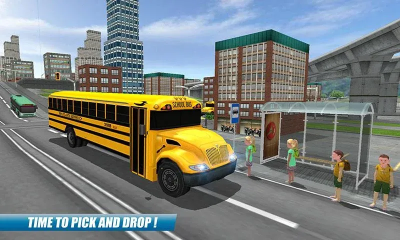 Взлом School Bus Driving Game  [МОД Unlimited Money] — стабильная версия apk на Андроид screen 5