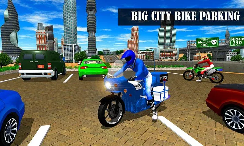 Взломанная Bike Parking Moto Driving Game (Ларонг Парадахан нг Бисиклета)  [МОД Бесконечные деньги] — полная версия apk на Андроид screen 3