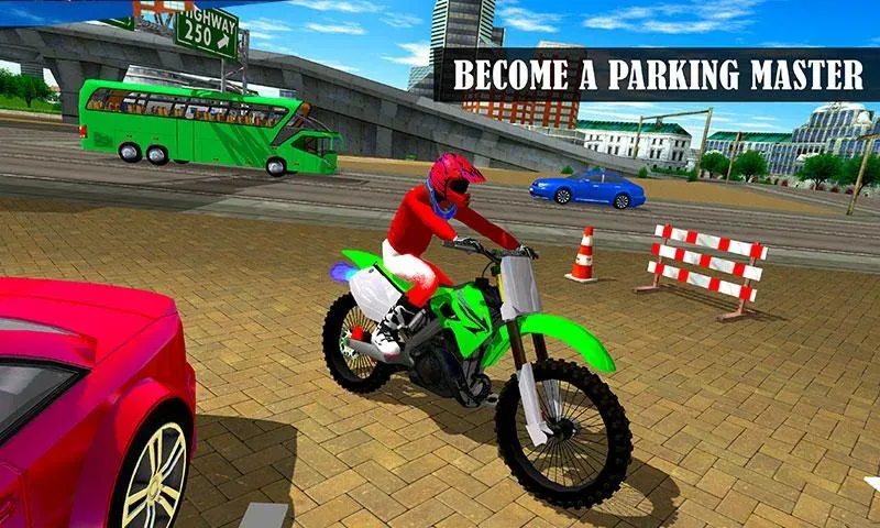 Взломанная Bike Parking Moto Driving Game (Ларонг Парадахан нг Бисиклета)  [МОД Бесконечные деньги] — полная версия apk на Андроид screen 4