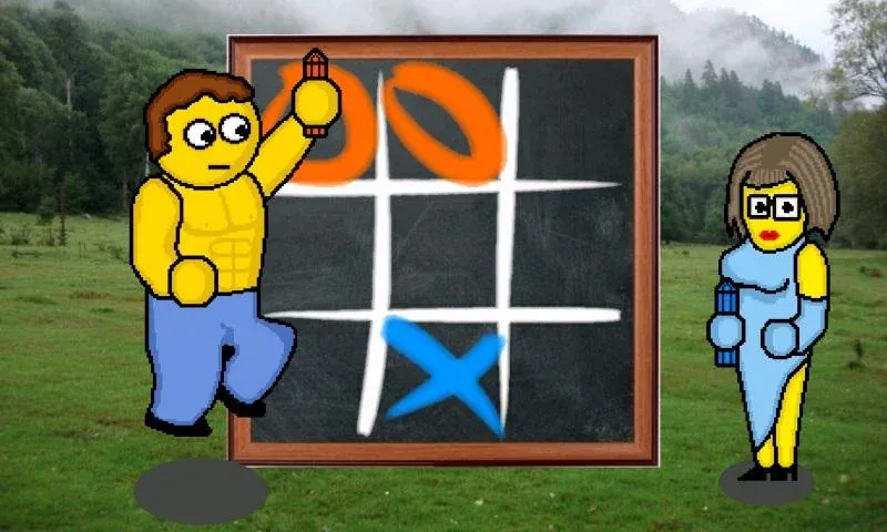 Скачать взломанную Tic Tac Toe Plus  [МОД Unlocked] — полная версия apk на Андроид screen 1