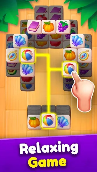 Скачать взлом Tile Match  [МОД Все открыто] — стабильная версия apk на Андроид screen 2