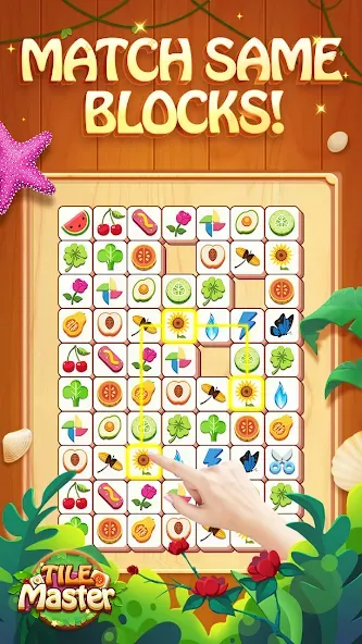 Скачать взломанную Tile Master® — Triple Match  [МОД Много денег] — полная версия apk на Андроид screen 1