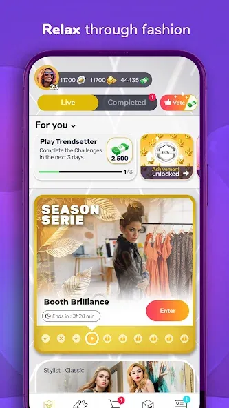 Скачать взлом FashionVerse: Fashion Makeover (ФэшнВерс)  [МОД Много монет] — полная версия apk на Андроид screen 1