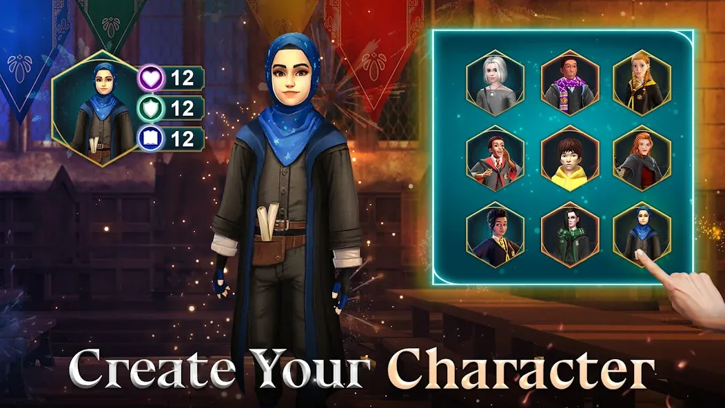 Взлом Harry Potter: Hogwarts Mystery (Гарри Поттер)  [МОД Много денег] — последняя версия apk на Андроид screen 2