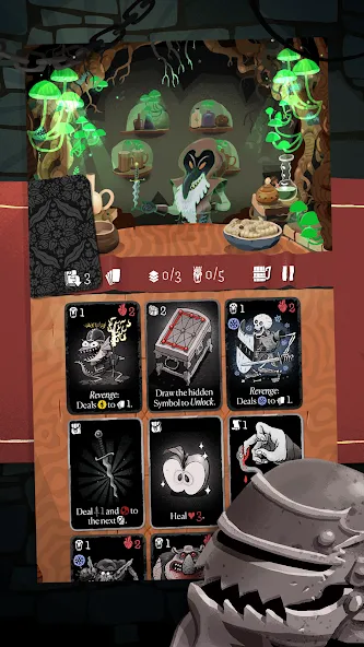 Взломанная Card Crawl Adventure (Кард Кроул Приключение)  [МОД Много монет] — стабильная версия apk на Андроид screen 3