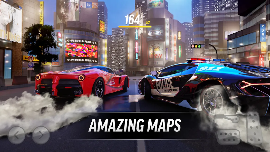 Скачать взломанную Drift Max Pro Car Racing Game (Дрифт Макс Про)  [МОД Много денег] — полная версия apk на Андроид screen 5