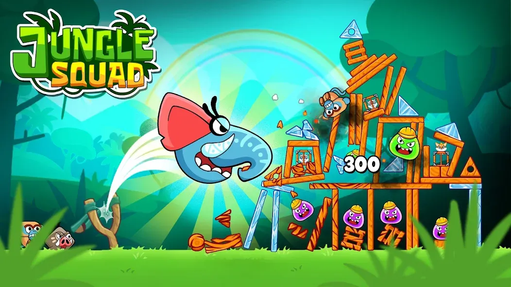 Взломанная Jungle Squad: Rescue Animals (Джангл Сквад)  [МОД Unlimited Money] — стабильная версия apk на Андроид screen 1