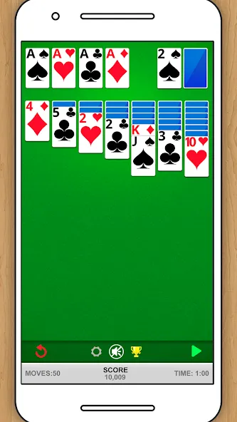 Скачать взлом SOLITAIRE CLASSIC CARD GAME  [МОД Mega Pack] — стабильная версия apk на Андроид screen 1