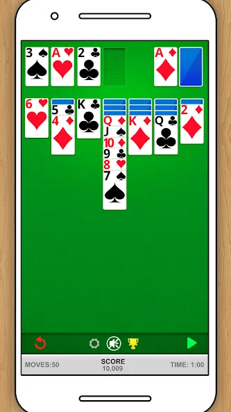 Скачать взлом SOLITAIRE CLASSIC CARD GAME  [МОД Mega Pack] — стабильная версия apk на Андроид screen 4