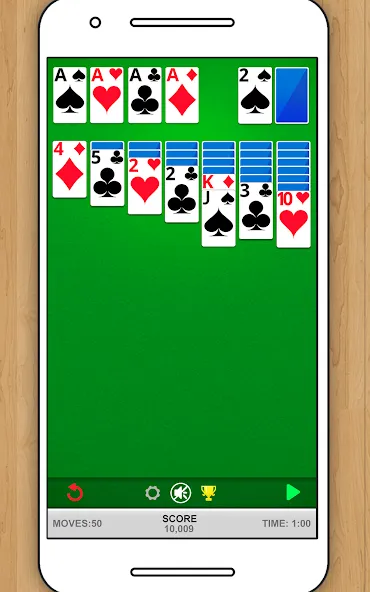 Скачать взлом SOLITAIRE CLASSIC CARD GAME  [МОД Mega Pack] — стабильная версия apk на Андроид screen 5