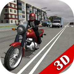 Russian Moto Traffic Rider 3D