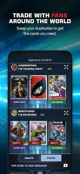 Взлом Marvel Collect! by Topps®  [МОД Много монет] — стабильная версия apk на Андроид screen 3