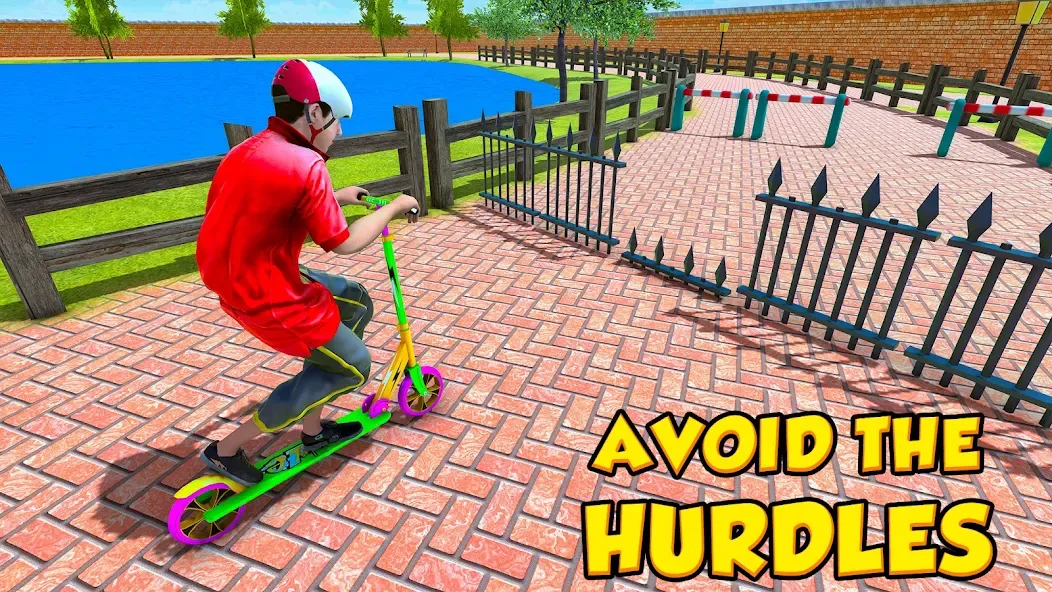 Скачать взломанную BMX Air Skate Scooter Tricks  [МОД Меню] — стабильная версия apk на Андроид screen 2