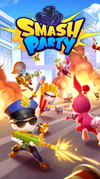 Скачать взлом Smash Party — Hero Action Game (Смэш Пати)  [МОД Все открыто] — полная версия apk на Андроид screen 1