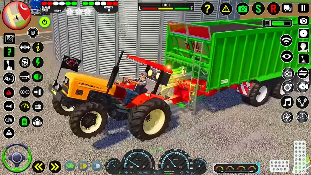 Взлом Tractor Farming Games 2023  [МОД Menu] — полная версия apk на Андроид screen 4