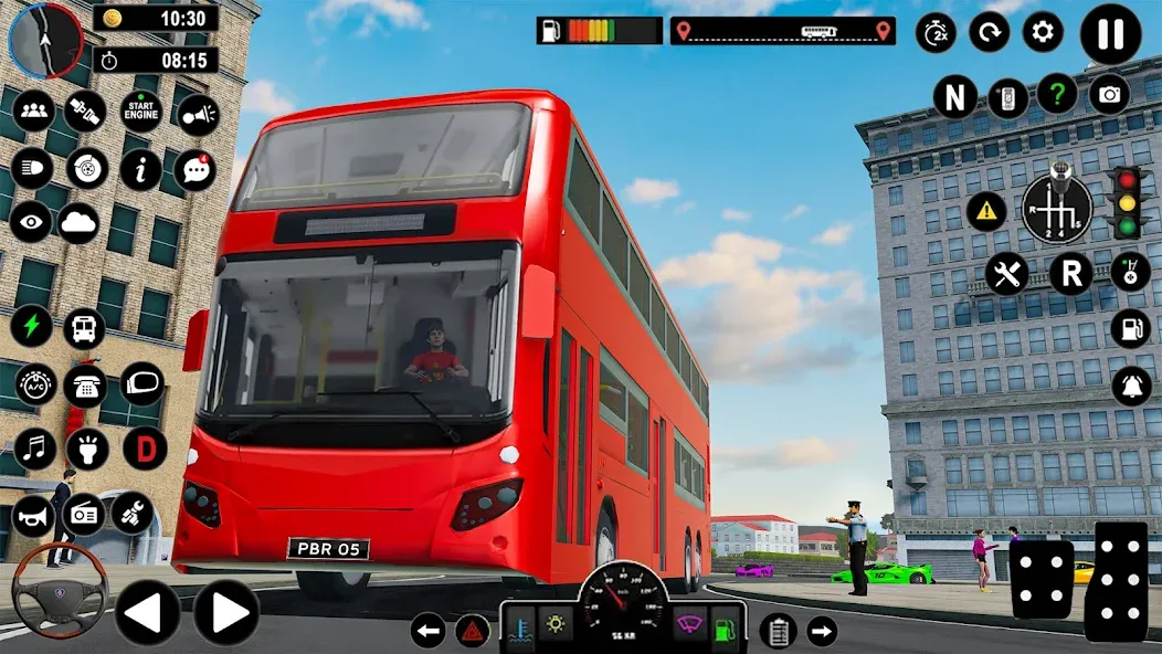 Скачать взломанную Coach Bus Games: Bus Simulator (Коуч Бас Геймс)  [МОД Unlocked] — последняя версия apk на Андроид screen 2