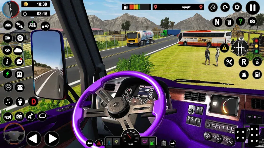 Скачать взломанную Coach Bus Games: Bus Simulator (Коуч Бас Геймс)  [МОД Unlocked] — последняя версия apk на Андроид screen 3