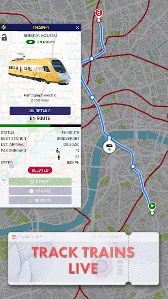 Скачать взломанную Train Manager — 2024 (Трейн Менеджер)  [МОД Unlocked] — стабильная версия apk на Андроид screen 3
