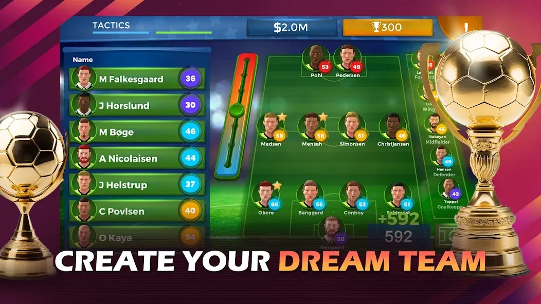 Скачать взлом Pro 11 — Soccer Manager Game (Про 11)  [МОД Много денег] — полная версия apk на Андроид screen 1