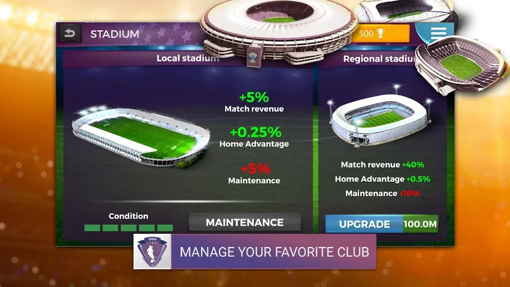 Взломанная WSM — Women's Soccer Manager (ВСМ)  [МОД Меню] — стабильная версия apk на Андроид screen 2