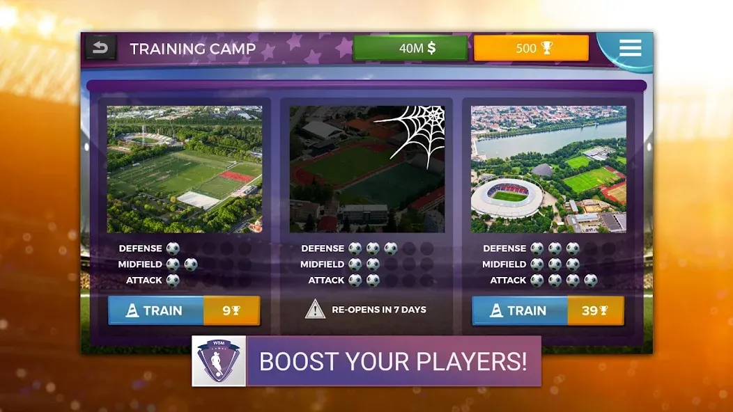 Взломанная WSM — Women's Soccer Manager (ВСМ)  [МОД Меню] — стабильная версия apk на Андроид screen 3