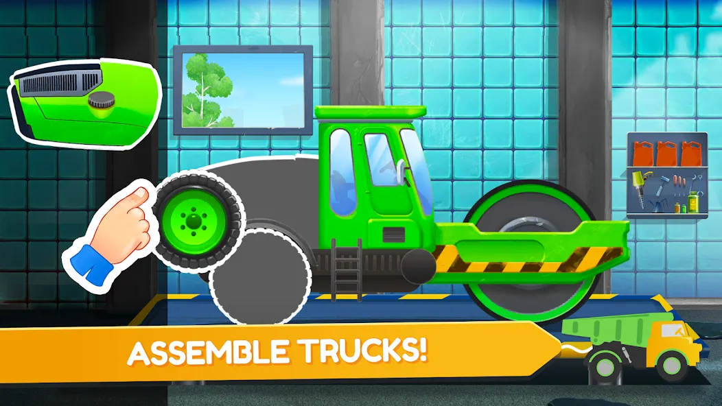 Скачать взлом Build a House: Building Trucks  [МОД Меню] — полная версия apk на Андроид screen 3