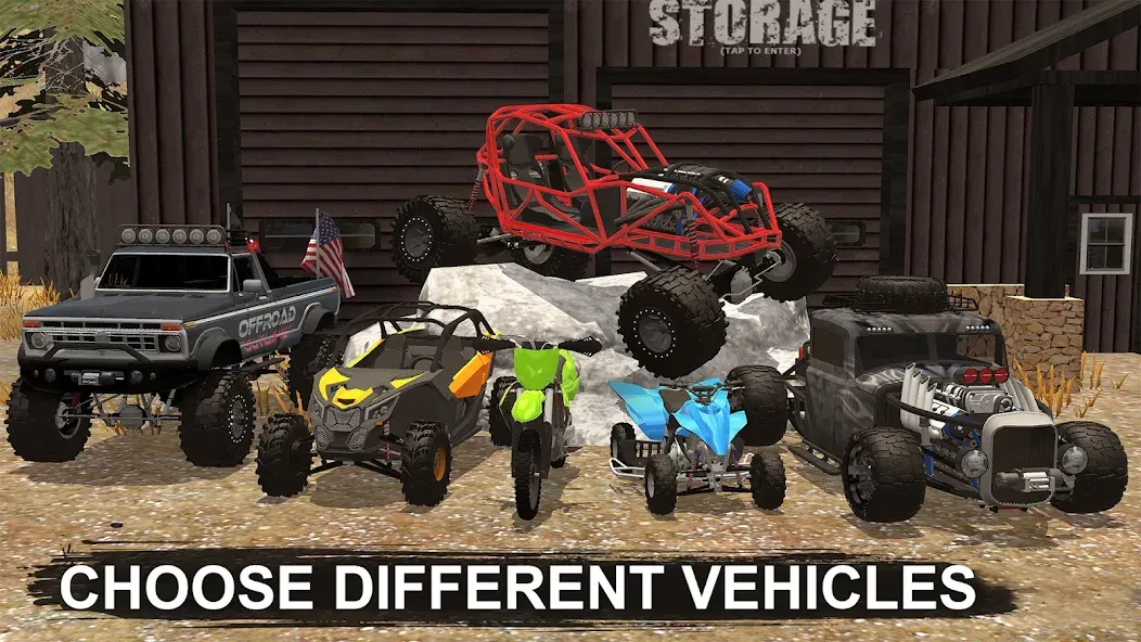 Скачать взлом Offroad Racing & Mudding Games  [МОД Unlocked] — последняя версия apk на Андроид screen 3