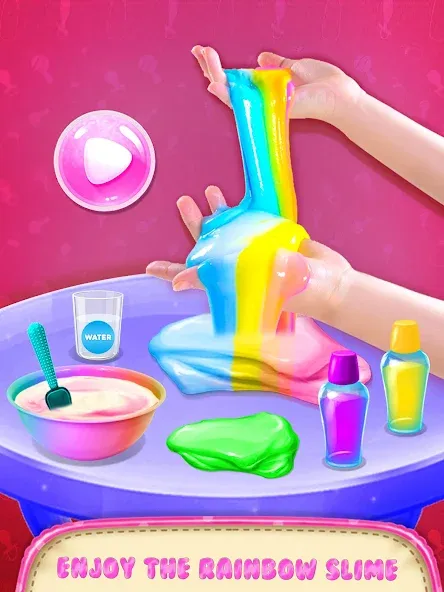 Скачать взлом Make Fluffy Slime Maker Game  [МОД Mega Pack] — последняя версия apk на Андроид screen 1