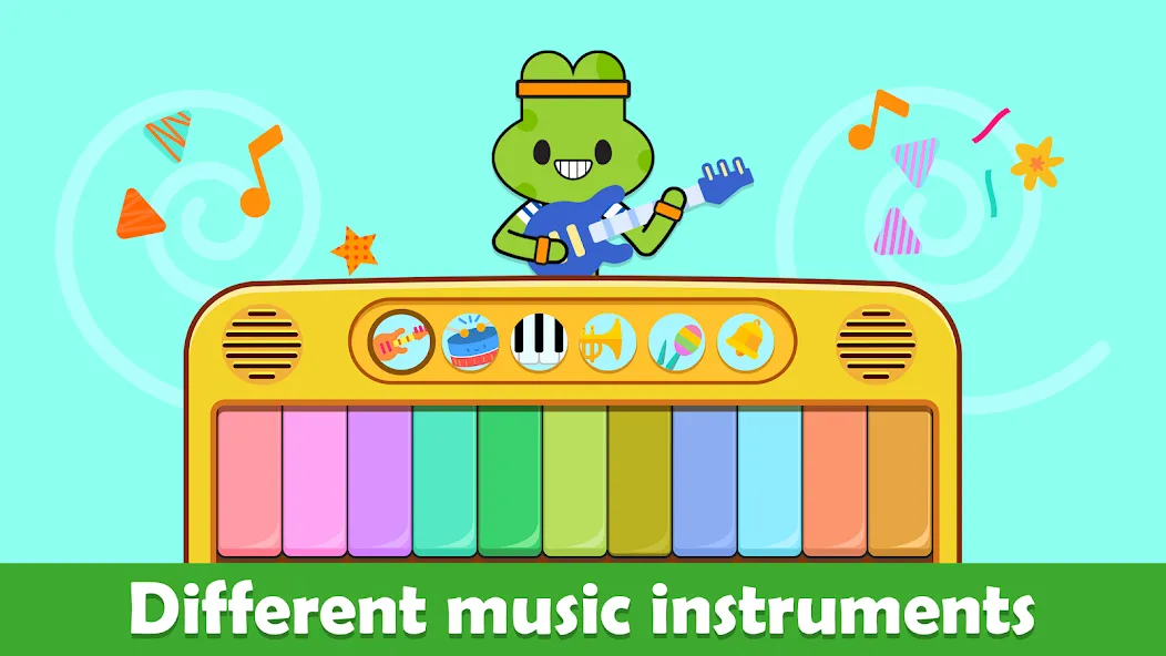 Взлом Baby Piano Kids Music Games  [МОД Mega Pack] — стабильная версия apk на Андроид screen 3