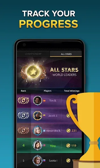 Взломанная Chess Stars Multiplayer Online (Чесс Старс)  [МОД Все открыто] — стабильная версия apk на Андроид screen 5