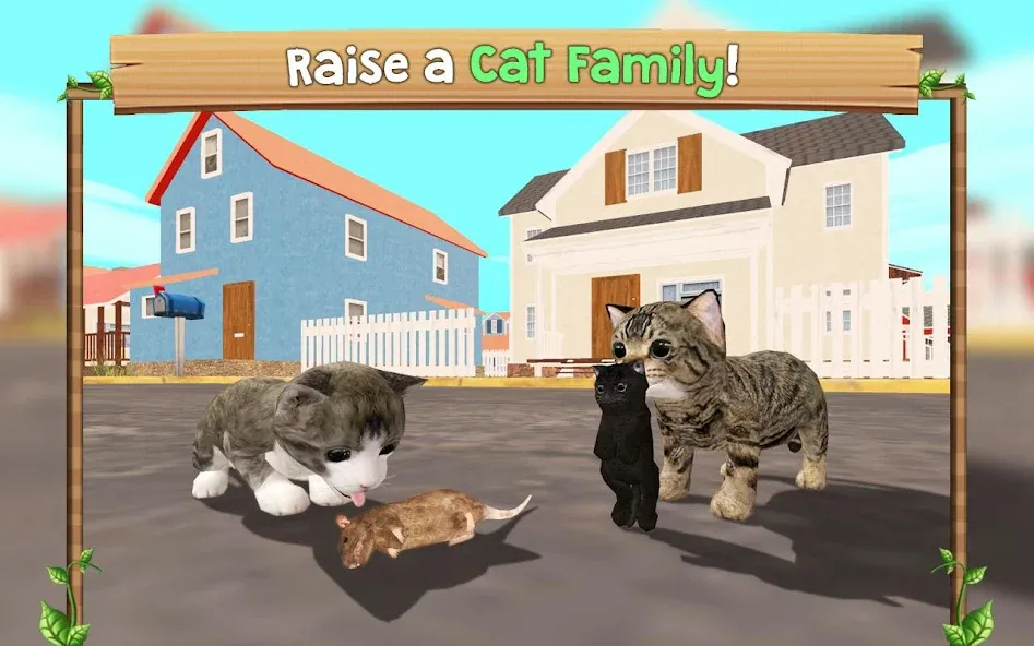 Взлом Cat Sim Online: Play with Cats  [МОД Бесконечные деньги] — полная версия apk на Андроид screen 1