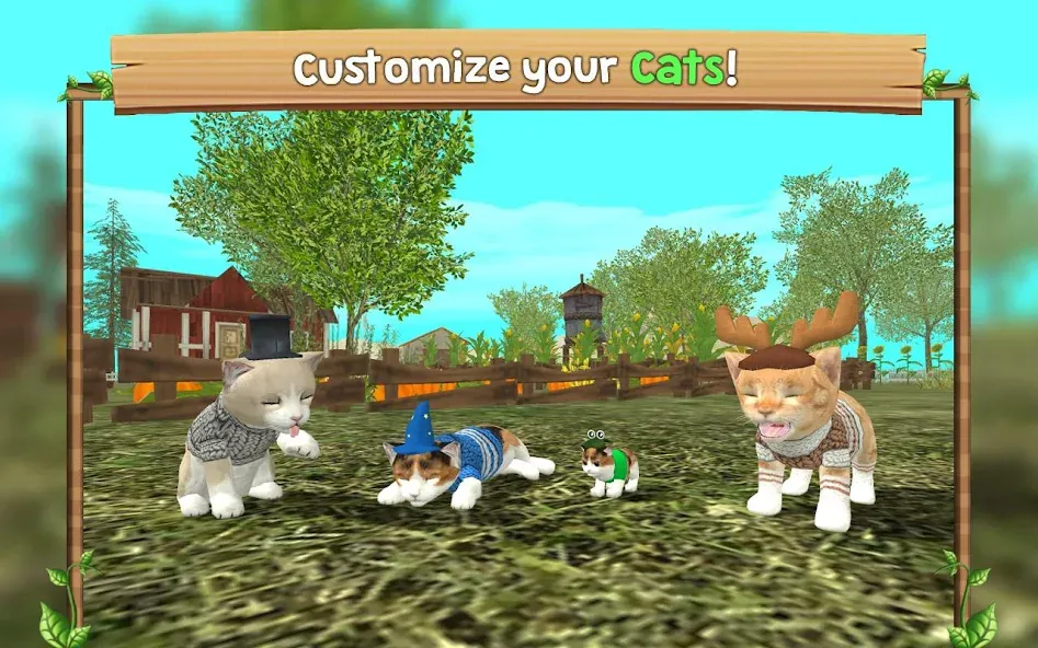 Взлом Cat Sim Online: Play with Cats  [МОД Бесконечные деньги] — полная версия apk на Андроид screen 5