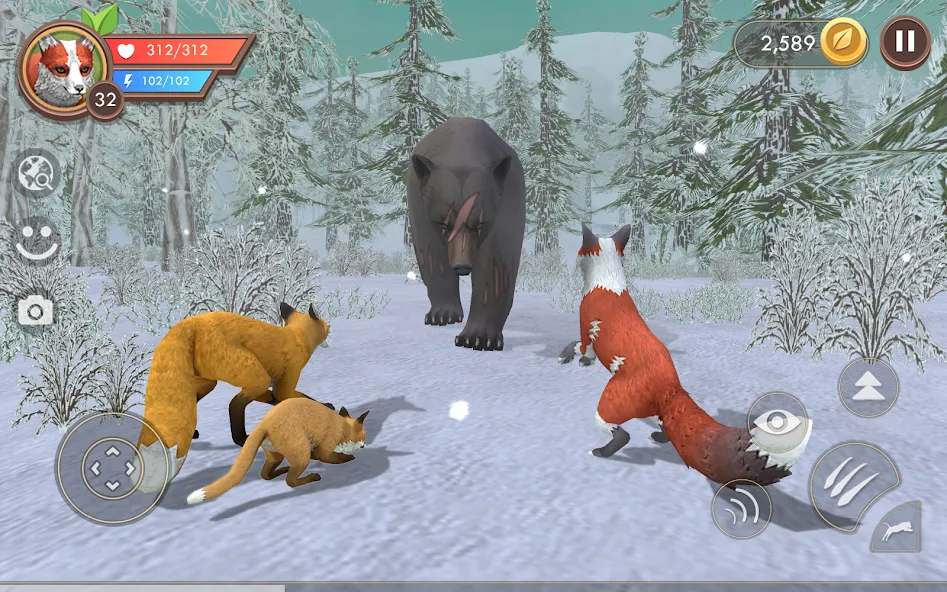 Скачать взлом WildCraft: Animal Sim Online (Уайлдкрафт)  [МОД Бесконечные монеты] — последняя версия apk на Андроид screen 3