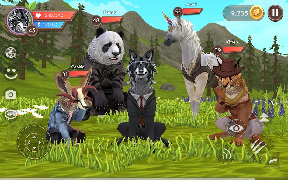 Скачать взлом WildCraft: Animal Sim Online (Уайлдкрафт)  [МОД Бесконечные монеты] — последняя версия apk на Андроид screen 5