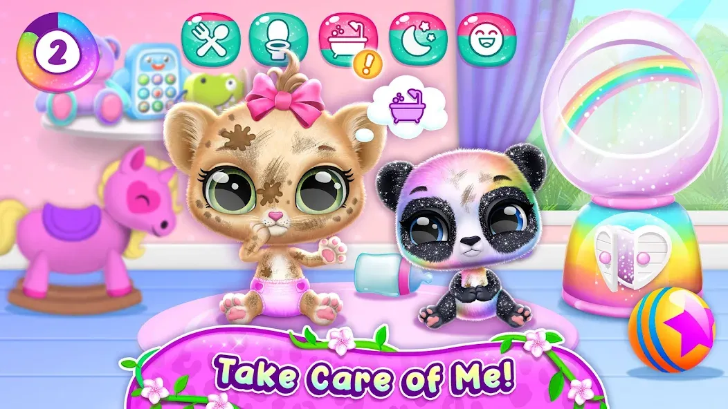 Взлом Amy Care — My Leopard Baby  [МОД Много денег] — последняя версия apk на Андроид screen 4