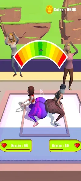 Скачать взломанную Twerk Race 3D: Belly Body Run (Тверк Рейс 3D)  [МОД Меню] — полная версия apk на Андроид screen 3