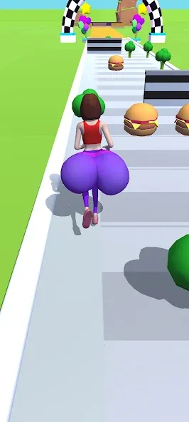 Скачать взломанную Twerk Race 3D: Belly Body Run (Тверк Рейс 3D)  [МОД Меню] — полная версия apk на Андроид screen 4