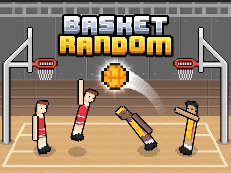 Взломанная Basket Random (Баскет Рэндом)  [МОД Menu] — полная версия apk на Андроид screen 1