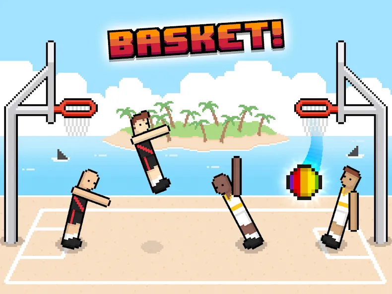 Взломанная Basket Random (Баскет Рэндом)  [МОД Menu] — полная версия apk на Андроид screen 3