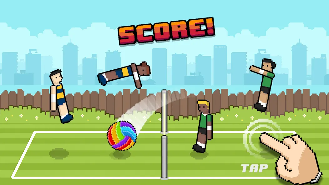 Скачать взломанную Volley Random (Воллей Рэндом)  [МОД Mega Pack] — полная версия apk на Андроид screen 2