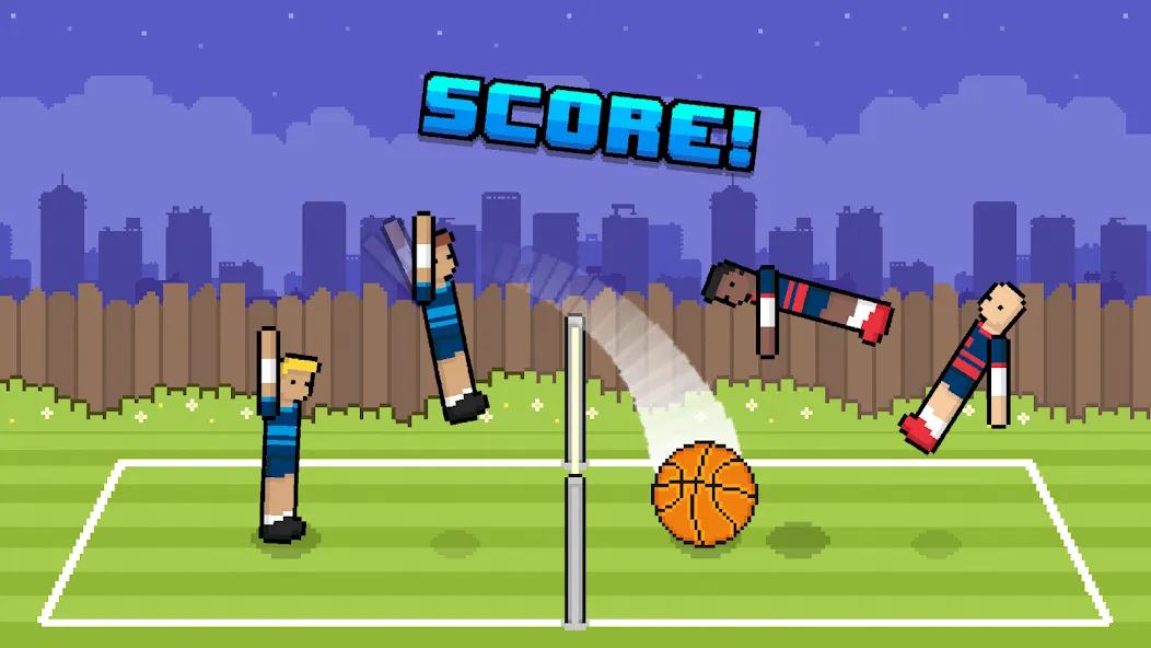 Скачать взломанную Volley Random (Воллей Рэндом)  [МОД Mega Pack] — полная версия apk на Андроид screen 3