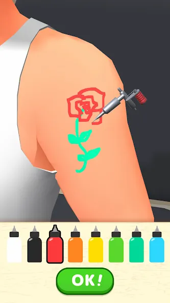 Взломанная Dream Tattoo (Дрим Тату)  [МОД Menu] — последняя версия apk на Андроид screen 1