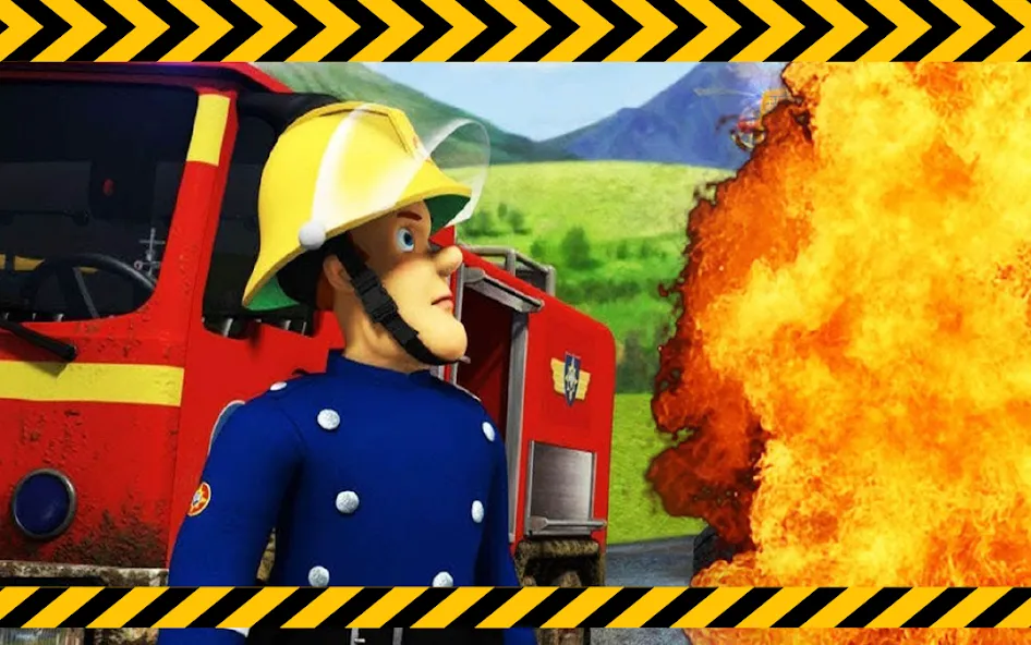 Взломанная Fireman sam Truck rescue (Пожарный Сэм и спасение на грузовике)  [МОД Много монет] — полная версия apk на Андроид screen 4