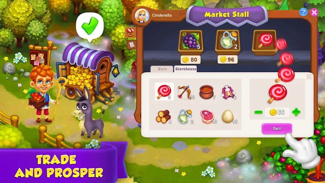 Скачать взлом Royal Farm (Ройал Фарм)  [МОД Unlimited Money] — стабильная версия apk на Андроид screen 5