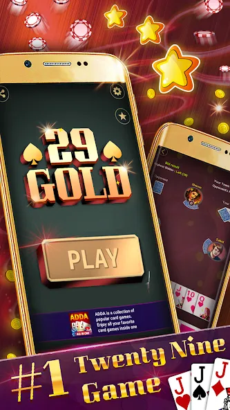 Взломанная Play 29 Gold offline (Плей 29 Голд оффлайн)  [МОД Меню] — стабильная версия apk на Андроид screen 1