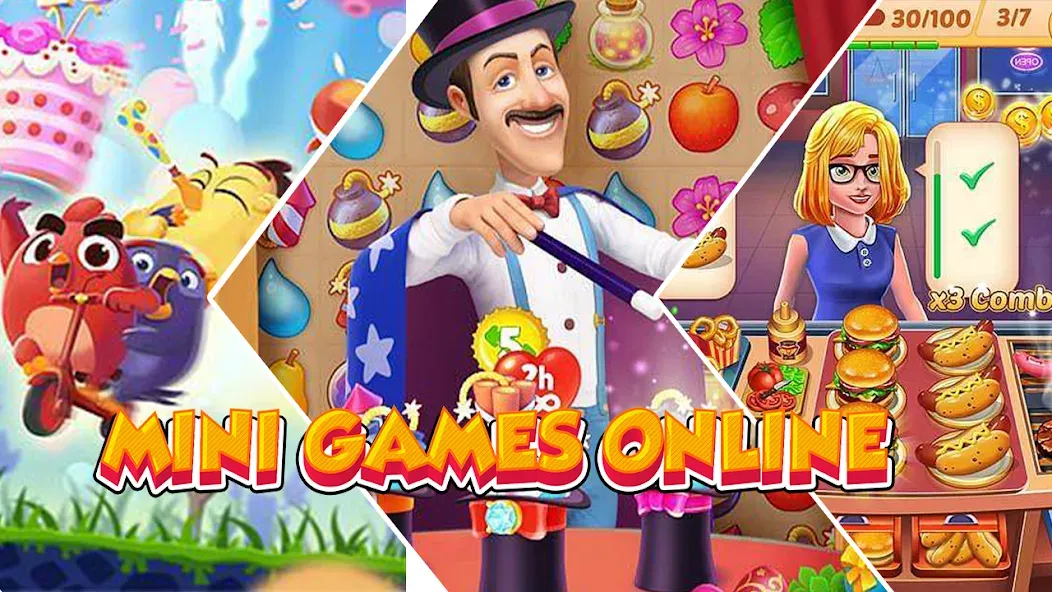 Взлом Mini Games Online (Миниигры онлайн)  [МОД Меню] — последняя версия apk на Андроид screen 1